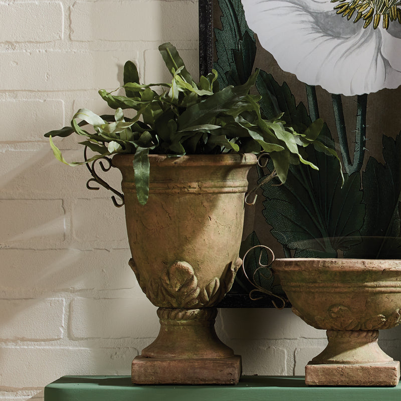 Napa Garden Collection-Weathered Garden Hanon Chalice Urn