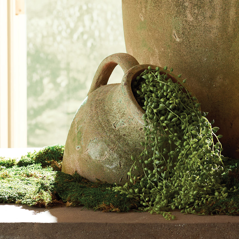NAPA Home & Garden, WEATHERED GARDEN BURIED JAR,DJ243