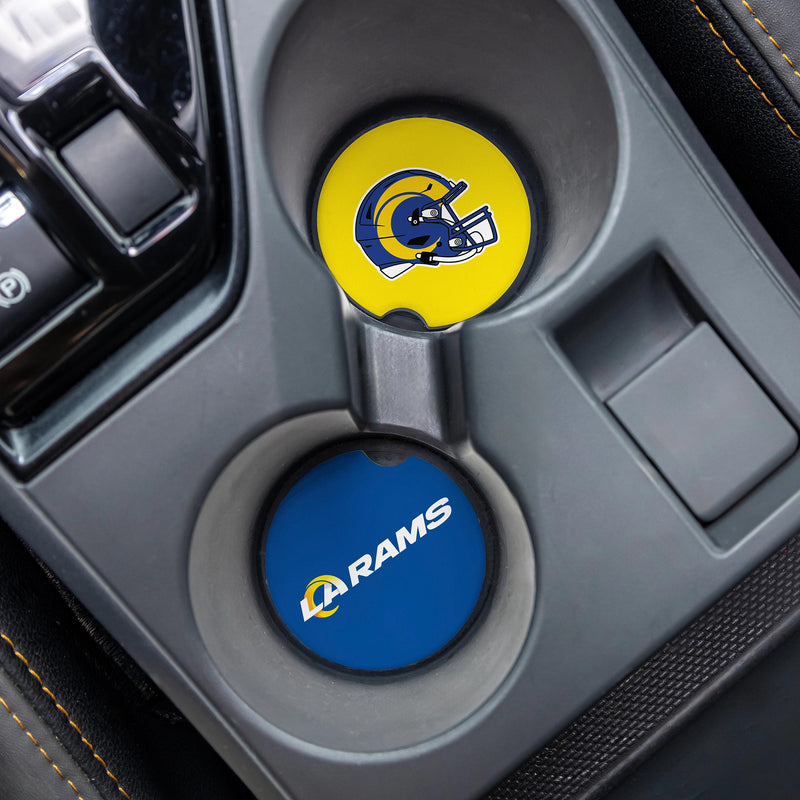 Los Angeles Rams Car Coaster Set, 2pc