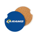 Los Angeles Rams Car Coaster Set, 2pc