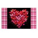 Butterfly Heart Embossed Mat