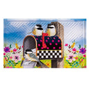 Delivery Chickadees Embossed Mat