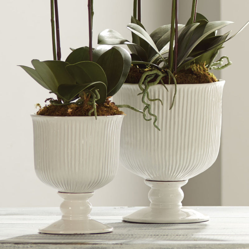 NAPA Home & Garden, SINCLAIR FOOTED URN 8.5",F5051SW