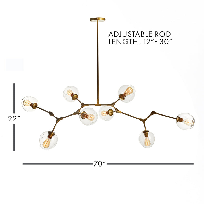 NAPA Home & Garden, DANIELLA GLOBE CHANDELIER Series