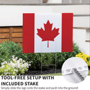 Canada Strong True North Yard Sign, Flag, 24"x18"