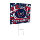 Washington Capitals Yard Sign, Holiday