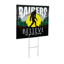Las Vegas Raiders Yard Sign, Bigfoot