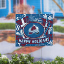 Colorado Avalanche Yard Sign, Holiday