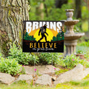 Boston Bruins Coroplast Yard Sign, Bigfoot
