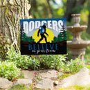 Los Angeles Dodgers Yard Sign, Bigfoot