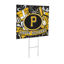 Pittsburgh Pirates Yard Sign, Holiday