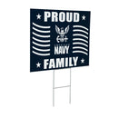 US Navy Proud Family Yard Sign