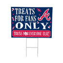 Atlanta Braves Yard Sign, Halloween Treats for Fans