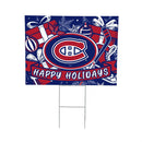 Montreal Canadiens Yard Sign, Holiday