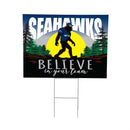 Seattle Seahawks Yard Sign, Bigfoot