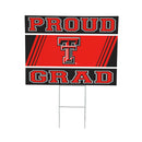 Texas Tech University Yard Sign Graduate