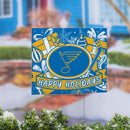 St Louis Blues Yard Sign, Holiday
