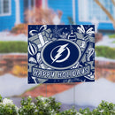 Tampa Bay Lightning Yard Sign, Holiday