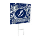 Tampa Bay Lightning Yard Sign, Holiday