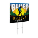 St Louis Blues Coroplast Yard Sign, Bigfoot