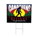 Montreal Canadiens Yard Sign, Bigfoot