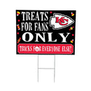 Kansas City Chiefs Yard Sign, Halloween Treats for Fans