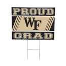 Wake Forest University Yard Sign Graduate