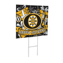 Boston Bruins Yard Sign, Holiday
