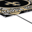 New Orleans Saints Yard Sign, Holiday