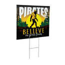 Pittsburgh Pirates Yard Sign, Bigfoot