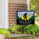 Dallas Cowboys Yard Sign, Bigfoot