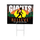 San Francisco Giants Yard Sign, Bigfoot