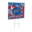 Buffalo Bills Yard Sign, Holiday