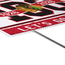 Chicago Blackhawks, 100 Anniversary Cororplast Yard Sign