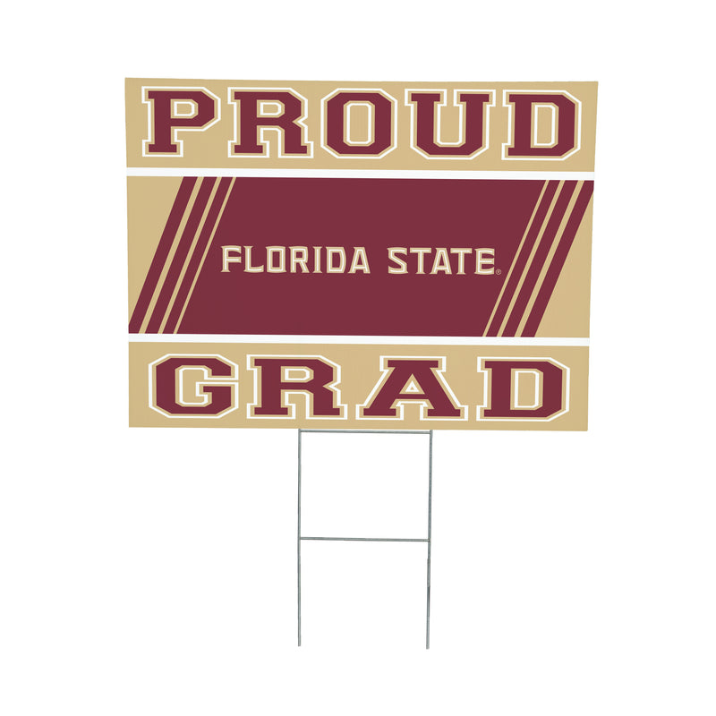 Florida State University Yard Sign Graduate