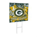 Green Bay Packers Yard Sign, Holiday