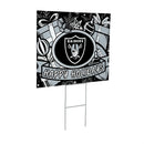 Las Vegas Raiders Coroplast Yard Sign, Holiday