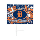 Detroit Tigers Yard Sign, Holiday