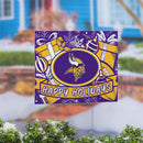 Minnesota Vikings Yard Sign, Holiday