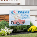 Yard Sign, Bear Baby Boy Arriving Soon