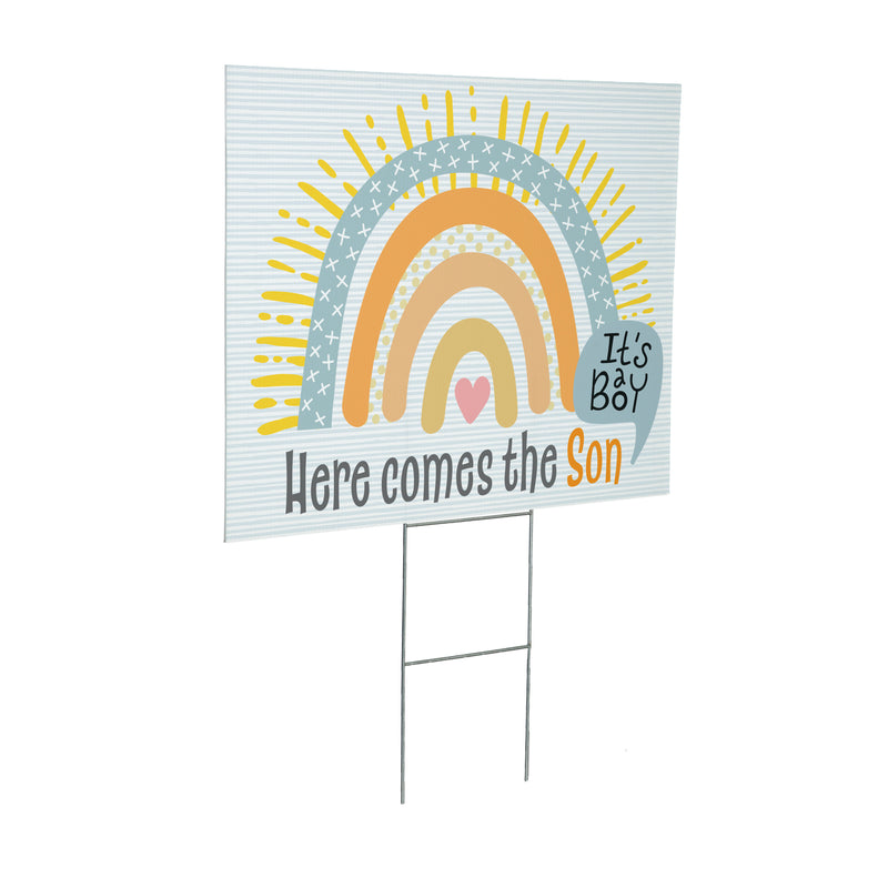 Yard Sign, Here comes the SON
