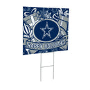 Dallas Cowboys Yard Sign, Holiday
