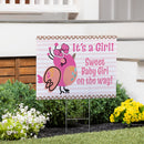 Yard Sign, Sweet Baby Girl on the way!