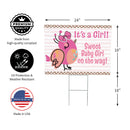 Yard Sign, Sweet Baby Girl on the way!