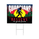 Cleveland Guardians Yard Sign, Bigfoot