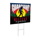 Cleveland Guardians Yard Sign, Bigfoot