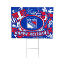 New York Rangers Yard Sign, Holiday