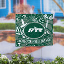 New York Jets Yard Sign, Holiday