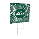 New York Jets Yard Sign, Holiday
