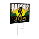 San Diego Padres Yard Sign, Bigfoot